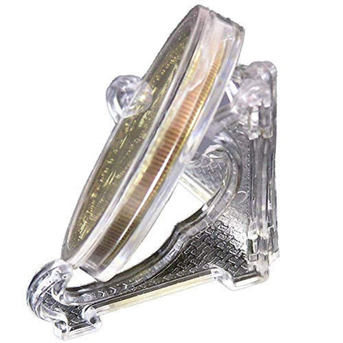 Image of Donald Trump 4 Gold Coin Set, 1st Term Presidential Collector's Edition, Gold Plated Replica Coins 2017-2018 - 2019-2020, Clear Display Stands, Cert. of Authenticity (Clear 1 Pak)