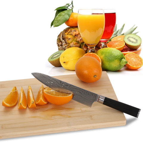 Image of Professional 8 Inch Chef Knife,Premium Japanese High Carbon Stainless Steel Kitchen Classic Chef's Knives Sharp Chefs Knife with Sheath Gift Box