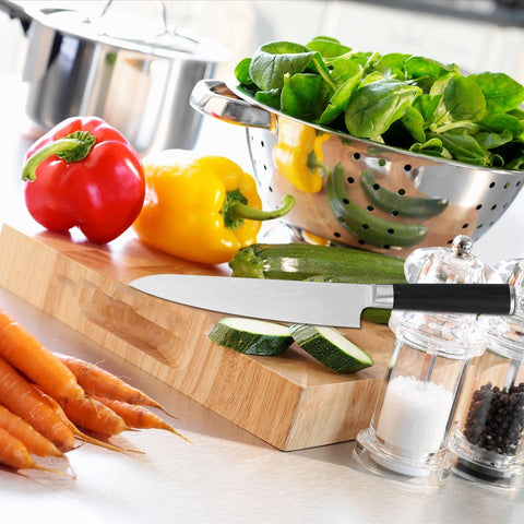 Image of Professional 8 Inch Chef Knife,Premium Japanese High Carbon Stainless Steel Kitchen Classic Chef's Knives Sharp Chefs Knife with Sheath Gift Box