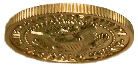 Image of 2021 Keep America Great Doald Trump Gold Coin | Official Snowflake Detector/Kryptonite | Ramp Up Now For The 2020 Electoral Win & 2021 Inauguration | 24kt Gold Plated Medallion, Stand & Display Case