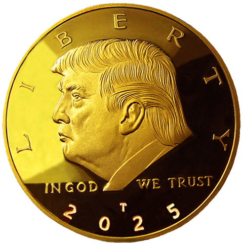 Image of eTradewinds Donald Trump 2nd Term 4 Coin Set, Rectangle Display Case, Cert. of Auth