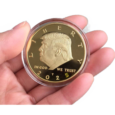 Image of eTradewinds Donald Trump 2nd Term 4 Coin Set, Rectangle Display Case, Cert. of Auth